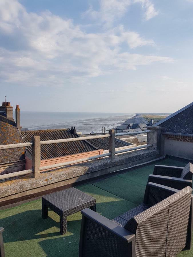 Terrasse Vue Sur Mer Ault Exterior foto